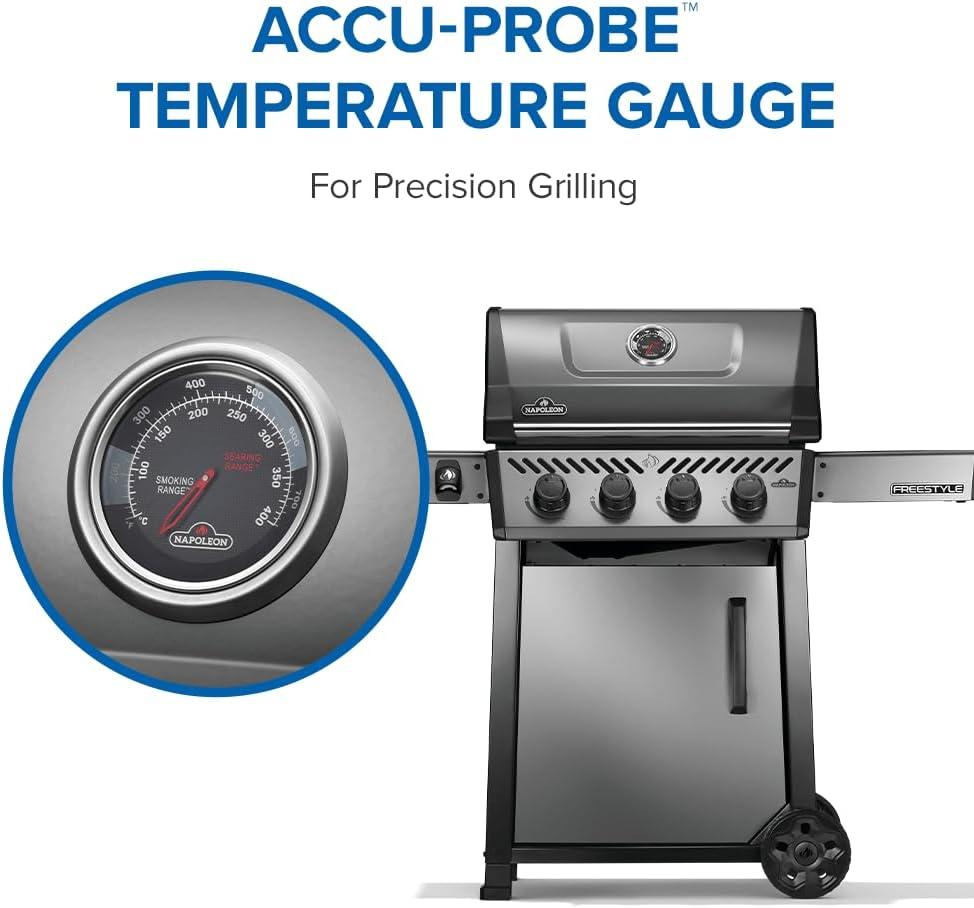 Napoleon Freestyle 425 Propane Gas Grill, Graphite Grey