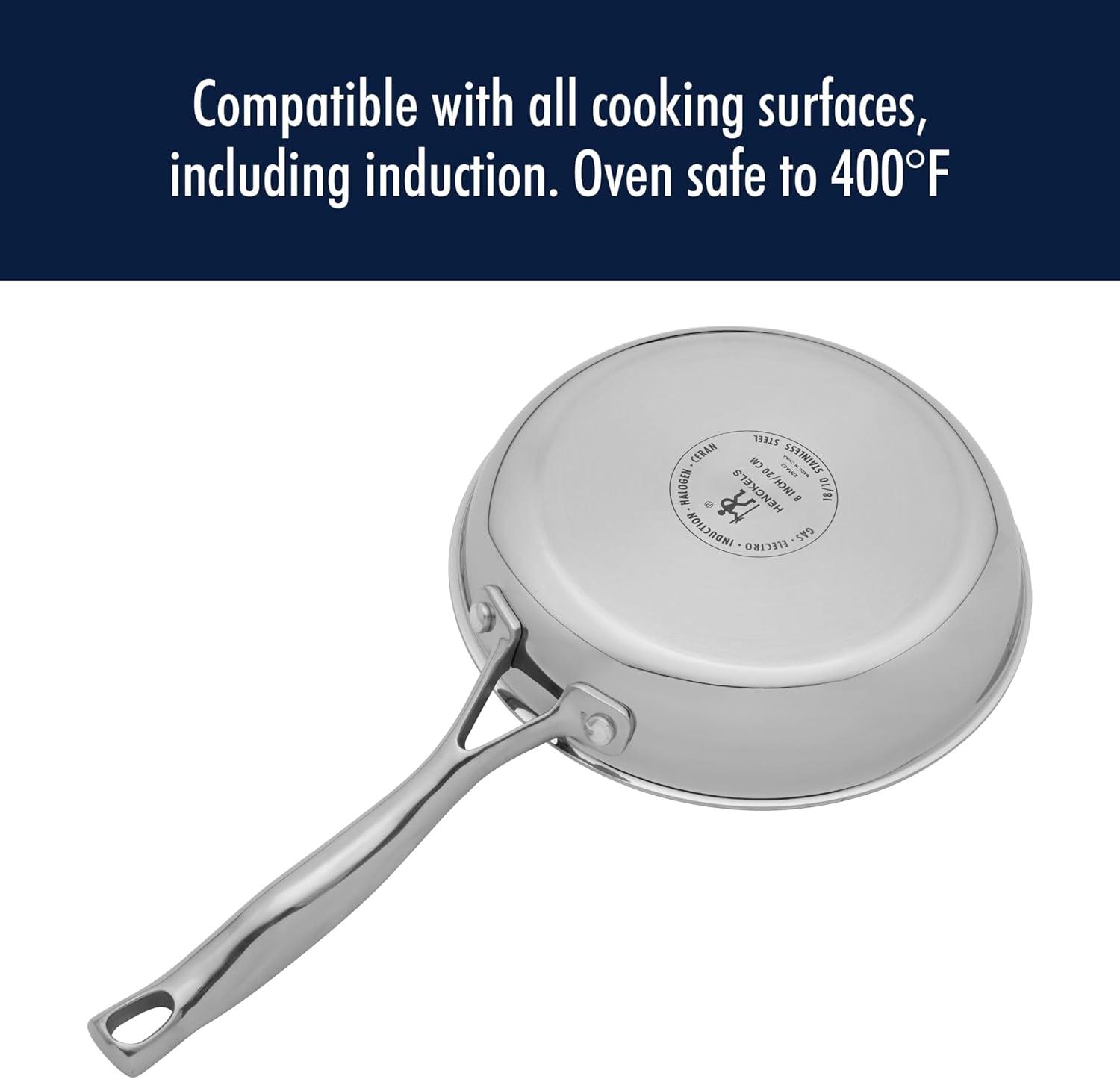 HENCKELS ® Clad H3 10-Piece Stainless Steel Cookware Set