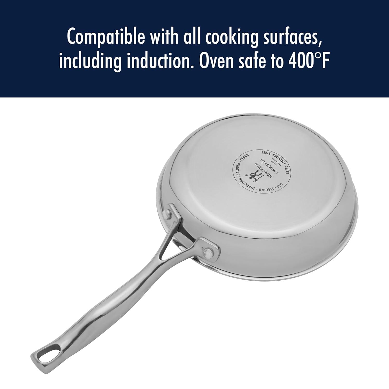 HENCKELS ® Clad H3 10-Piece Stainless Steel Cookware Set