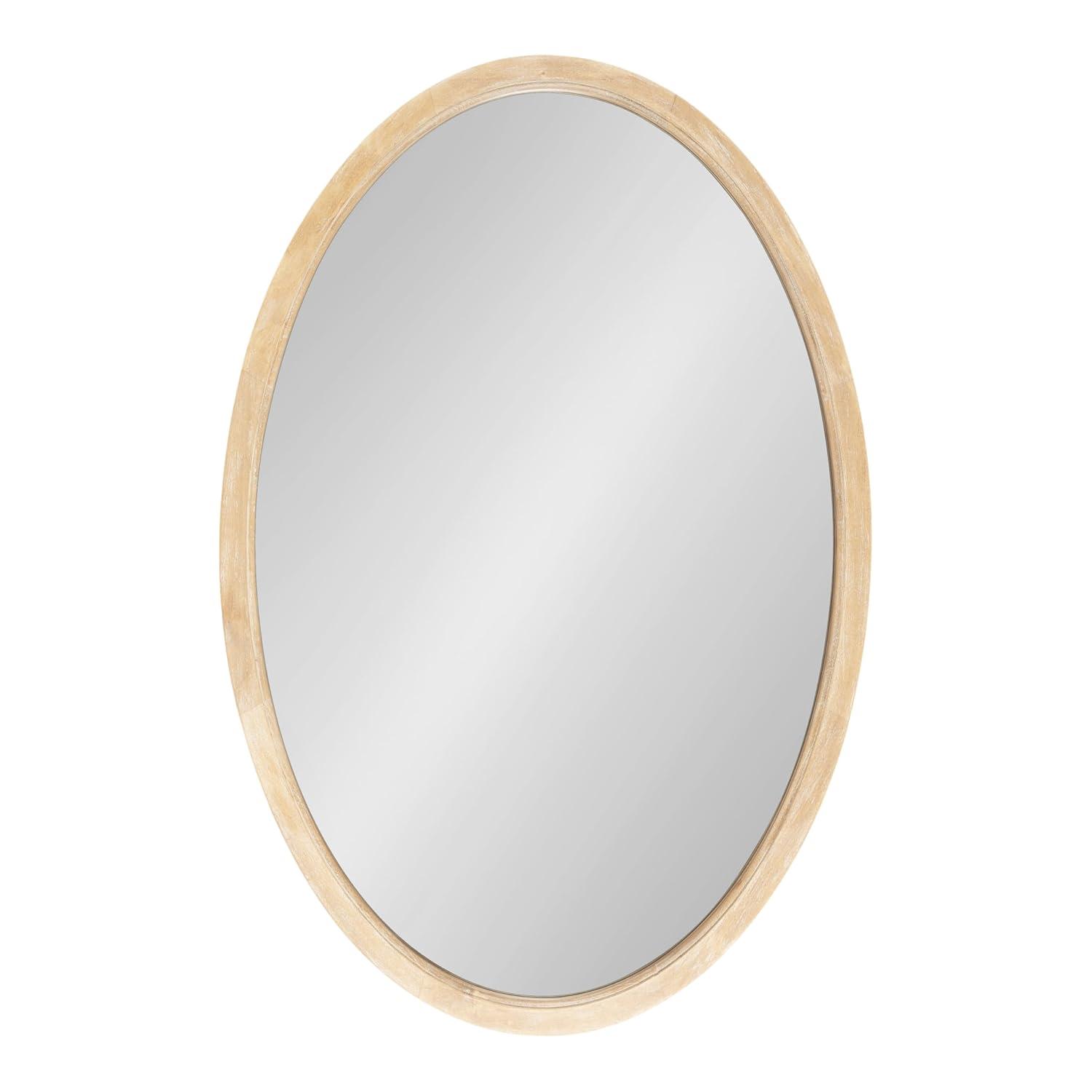 Kate and Laurel Hogan MDF Oval, 24x36, Black