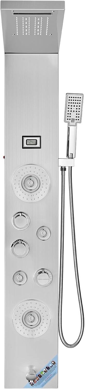 52'' Shower Panel with Handheld Shower Head