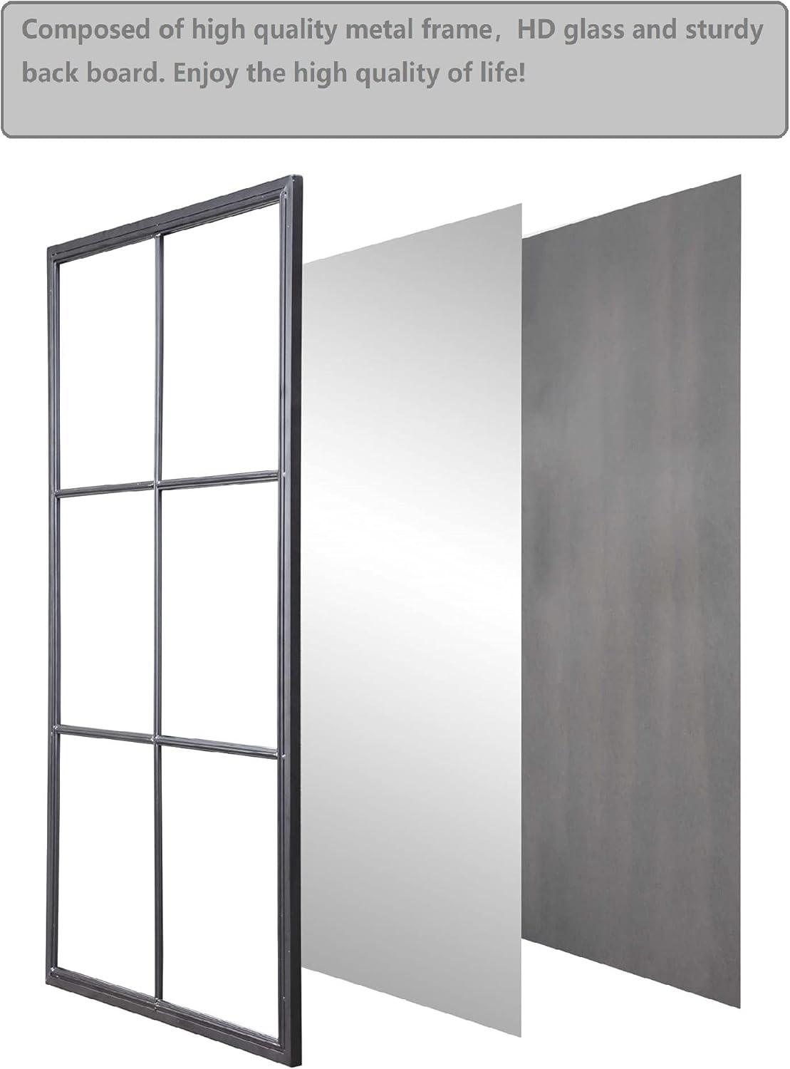 Latitude Run® Metal Flat Mirror