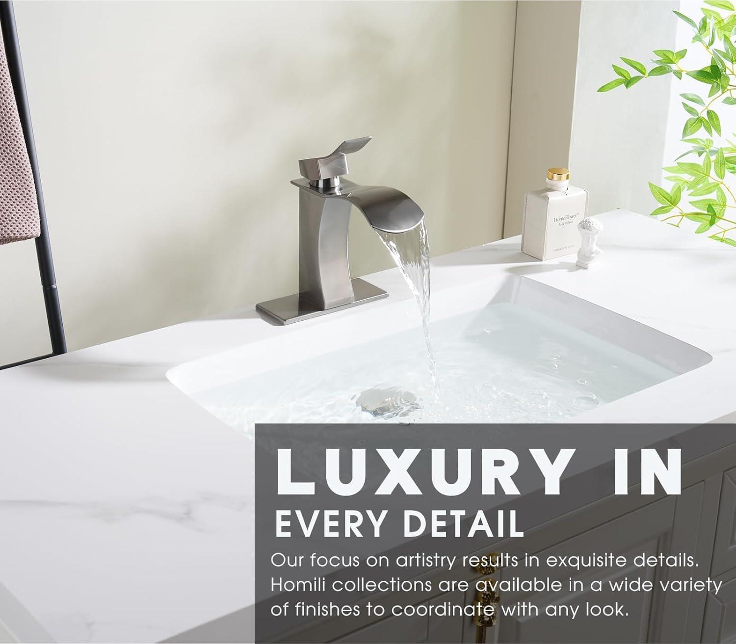 Single-Hole Single-handle Bathroom Faucet