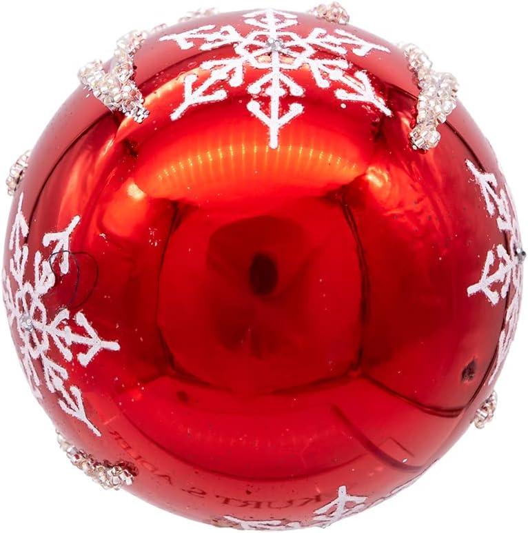 Kurt Adler Glass Ball Ornament (Set of 6)