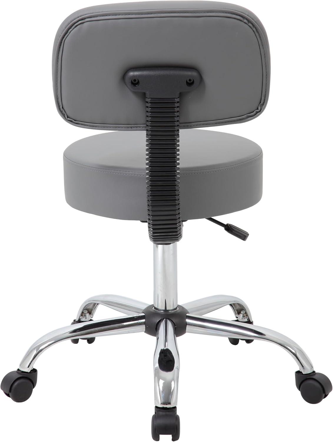 Boss Office Products Vinyl Drafting Chair