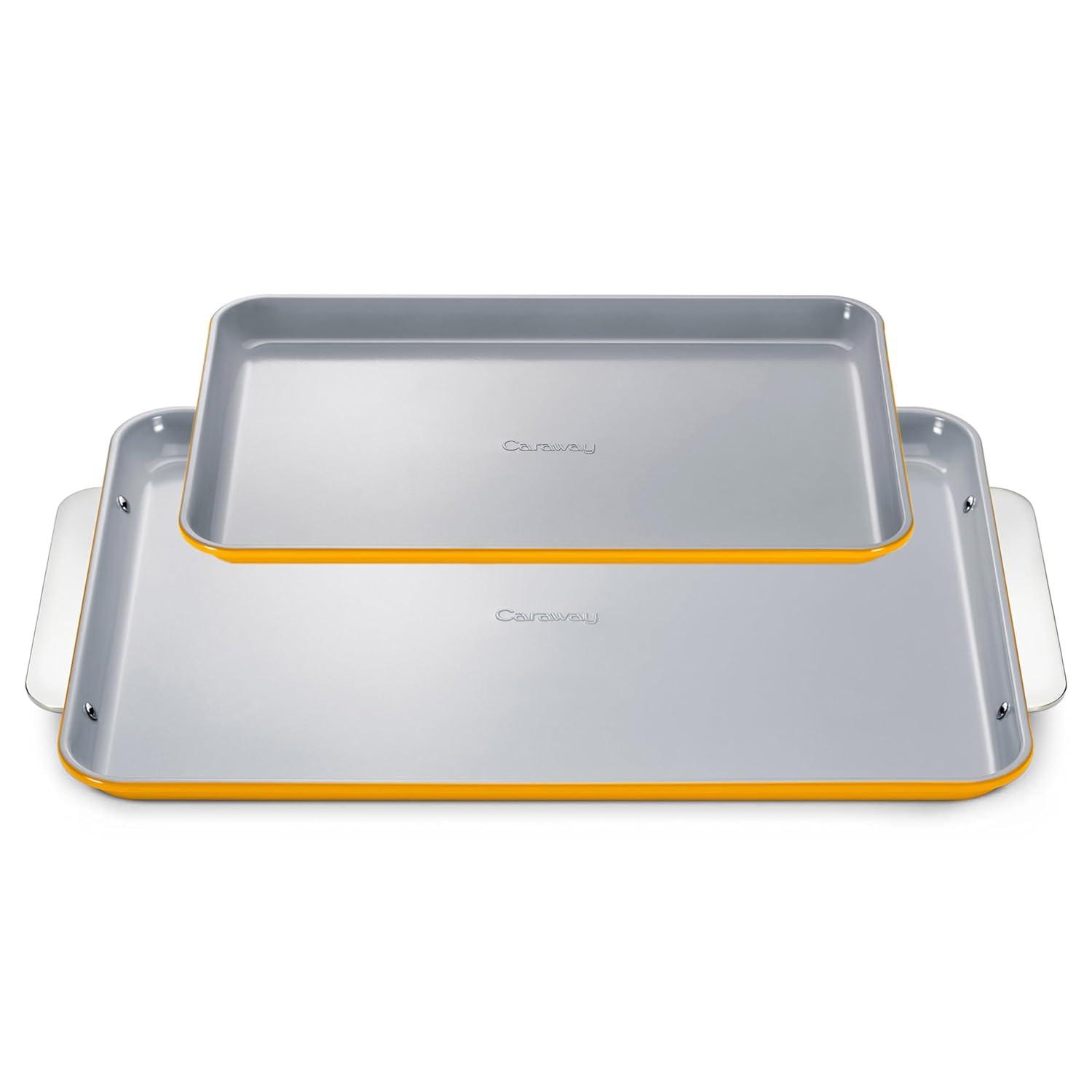 Caraway Home ® Marigold Non-Stick Ceramic Baking Sheet Duo