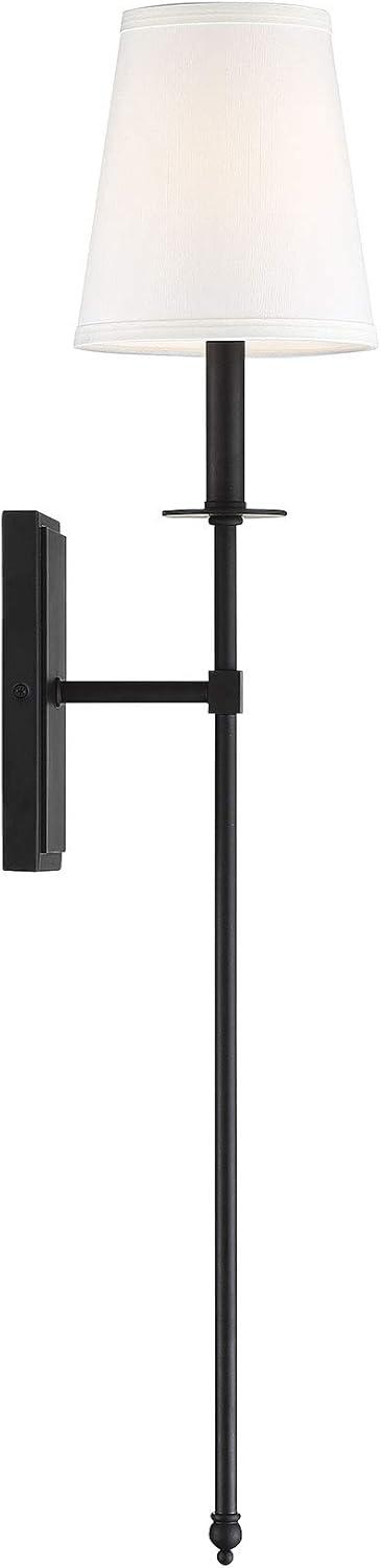 Savoy House Monroe 1 - Light Wall Light in  Matte Black