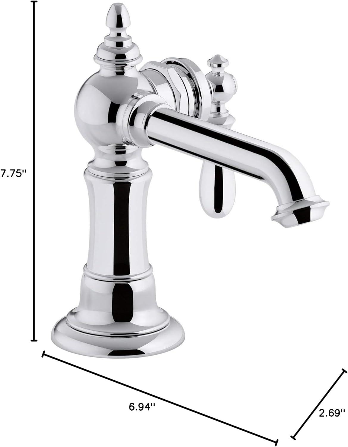 Artifacts® Single Hole Bathroom Faucet with Drain Assembly