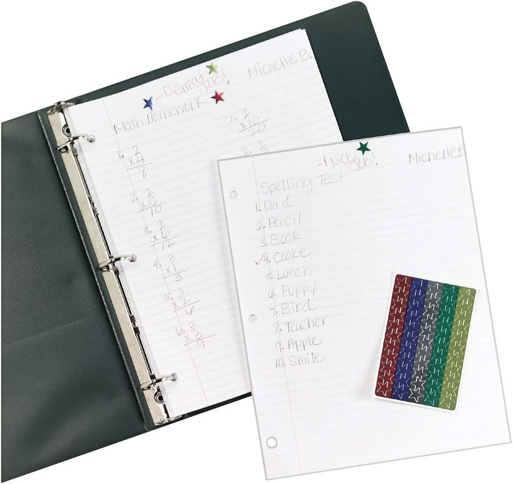 Avery Colored Foil Stars 1/2" dia Assorted Colors 440/Pack 06007