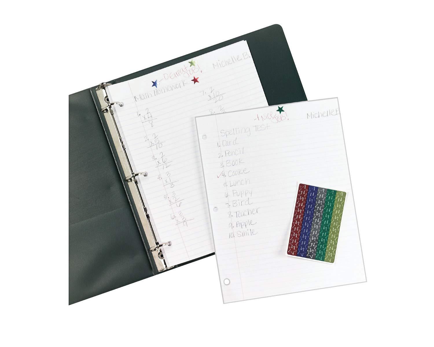 Avery Colored Foil Stars 1/2" dia Assorted Colors 440/Pack 06007