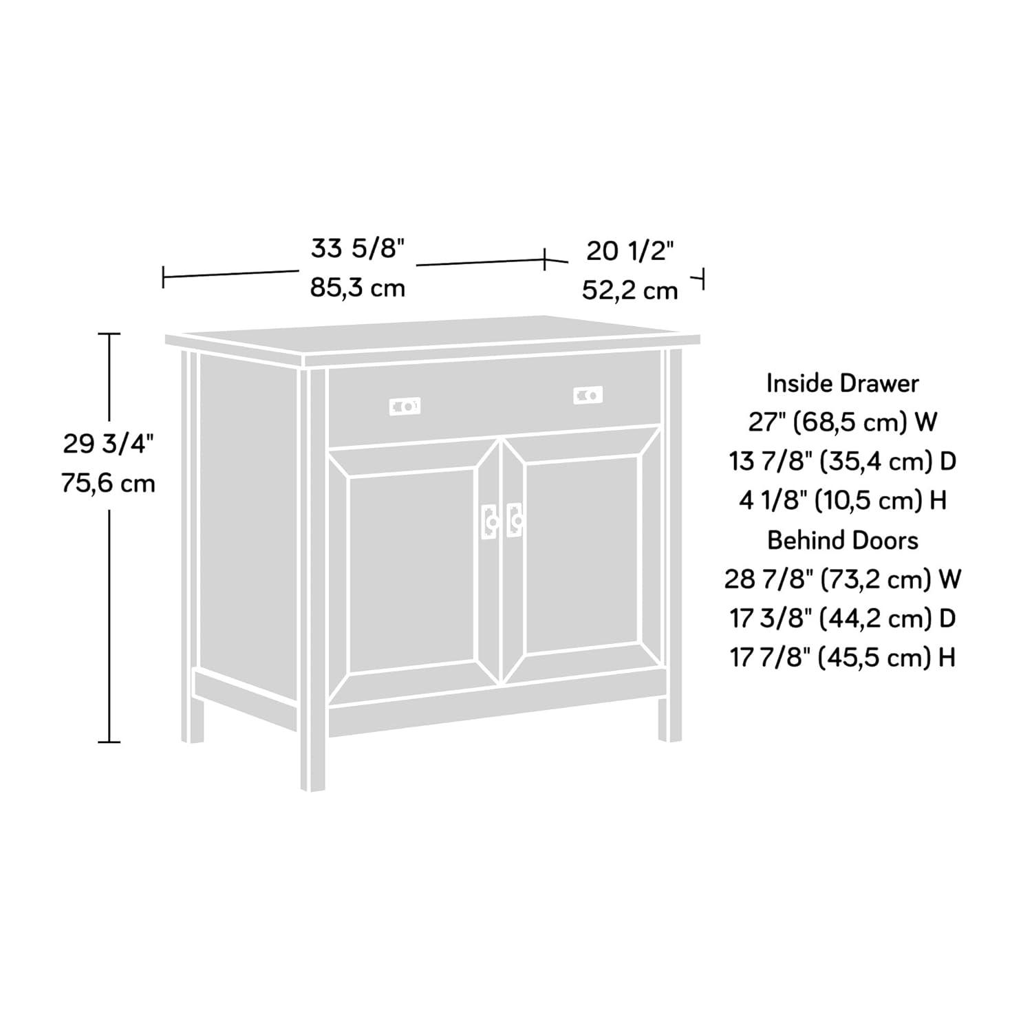 Sauder 1 - Drawer Storage Cabinet