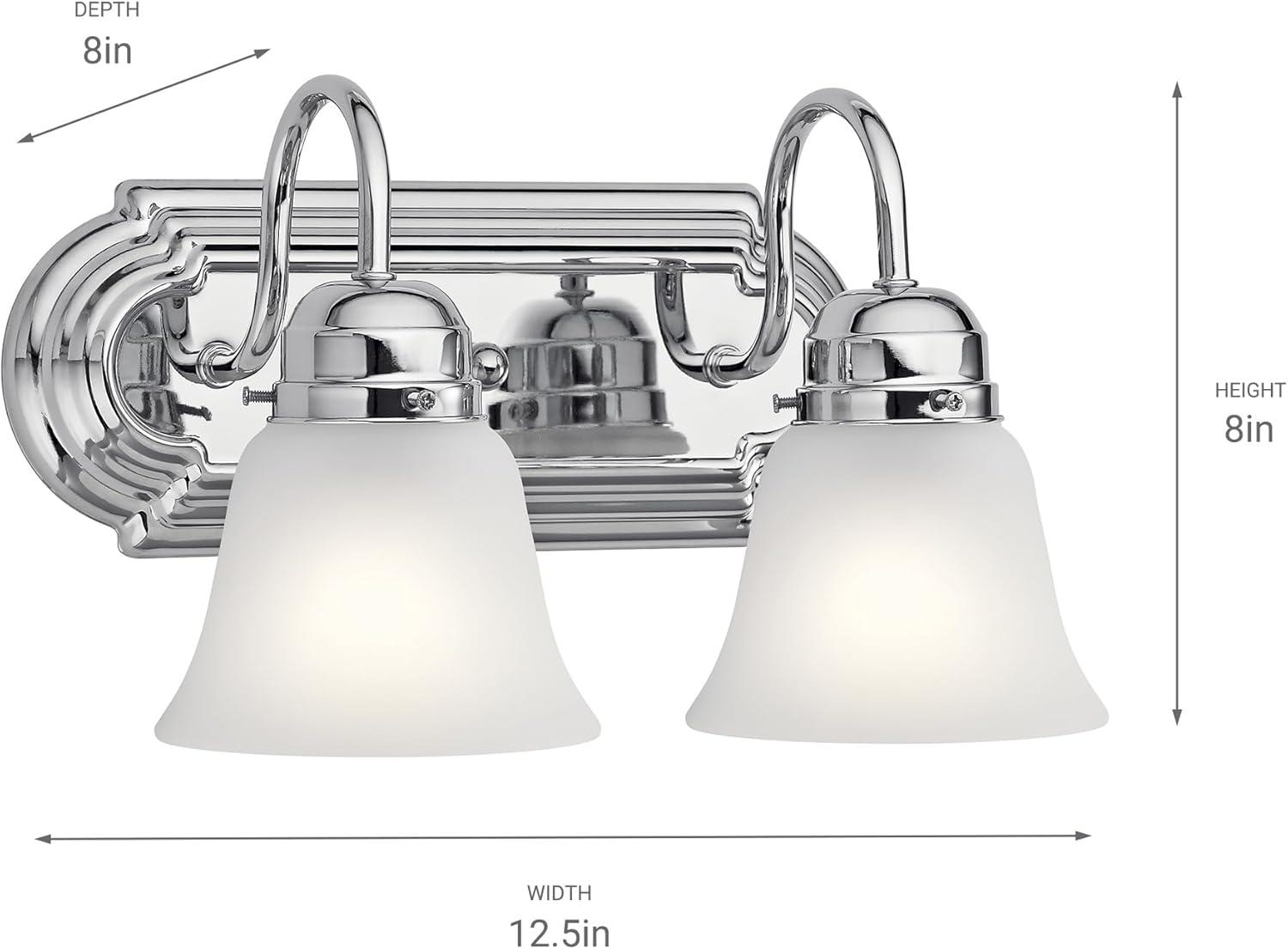 Kichler Lighting 2 - Light Vanity in  Chrome