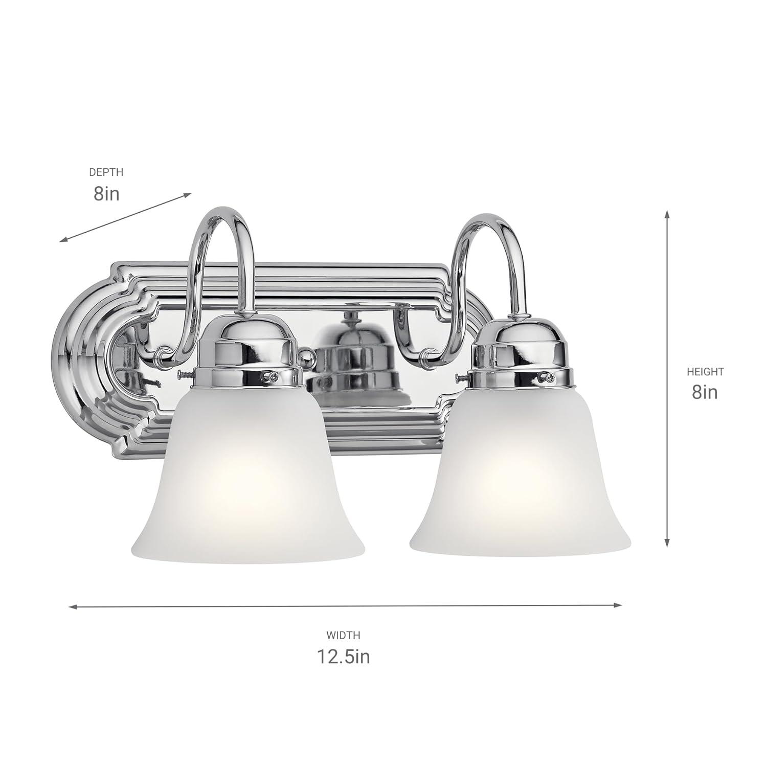 Kichler Lighting 2 - Light Vanity in  Chrome