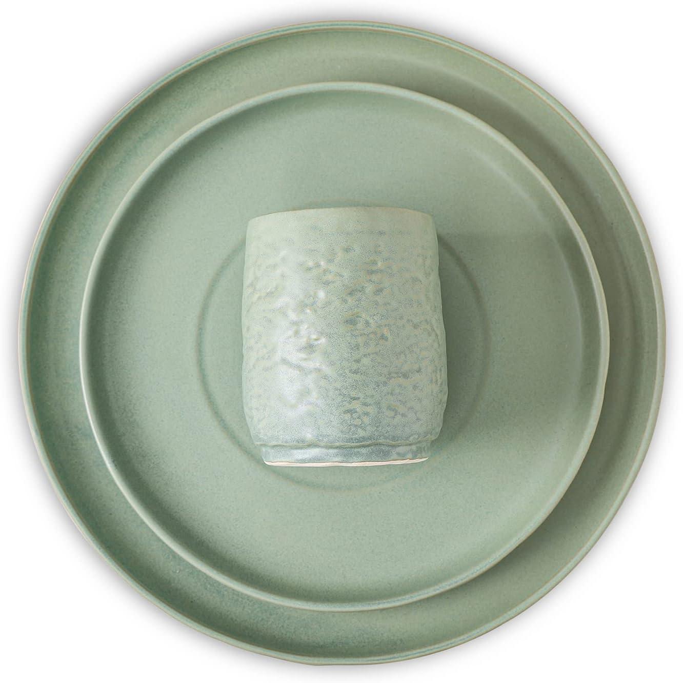 Shosai Stone by Mercer Project Shosai 16-Piece Dinnerware Set Stoneware