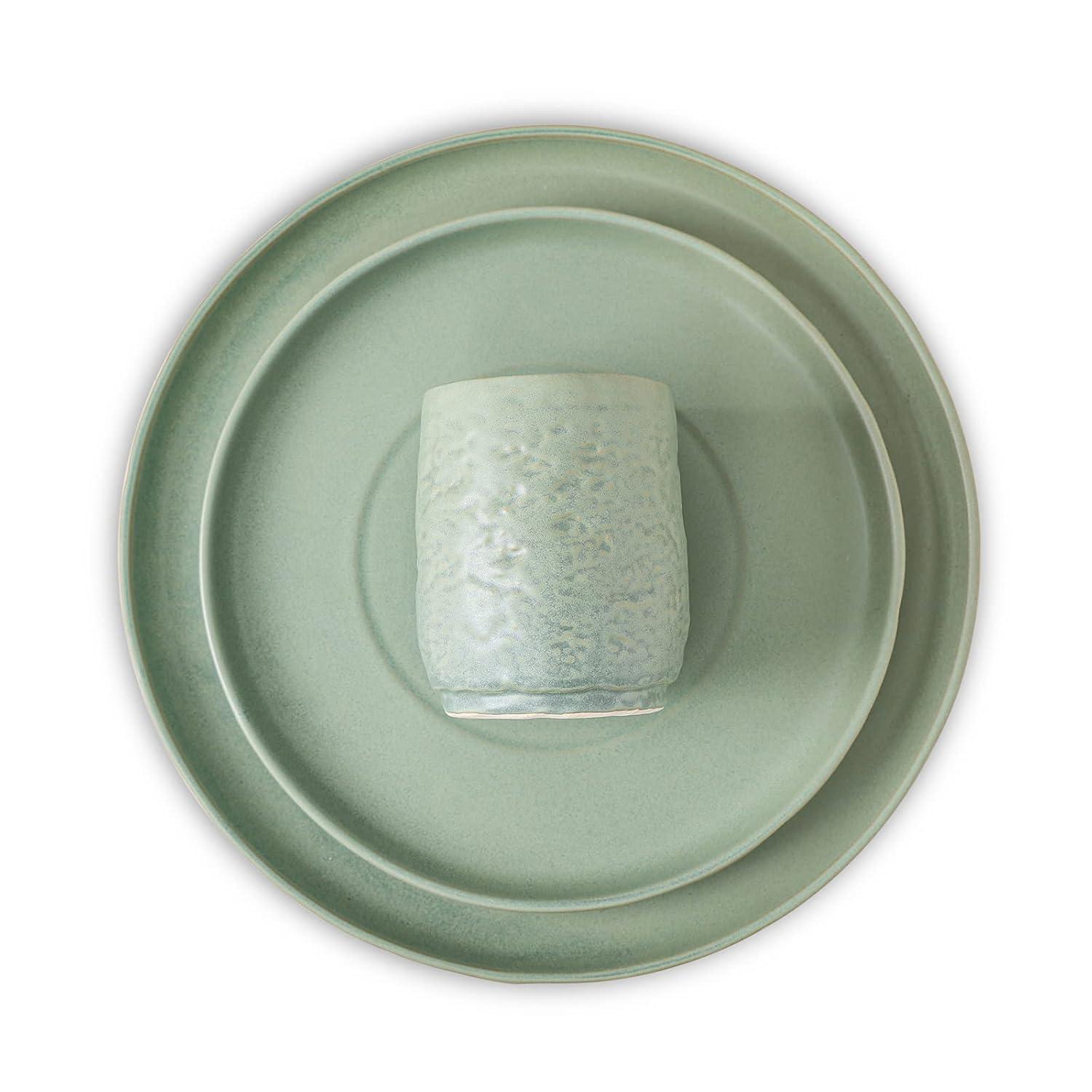 Shosai Stone by Mercer Project Shosai 16-Piece Dinnerware Set Stoneware