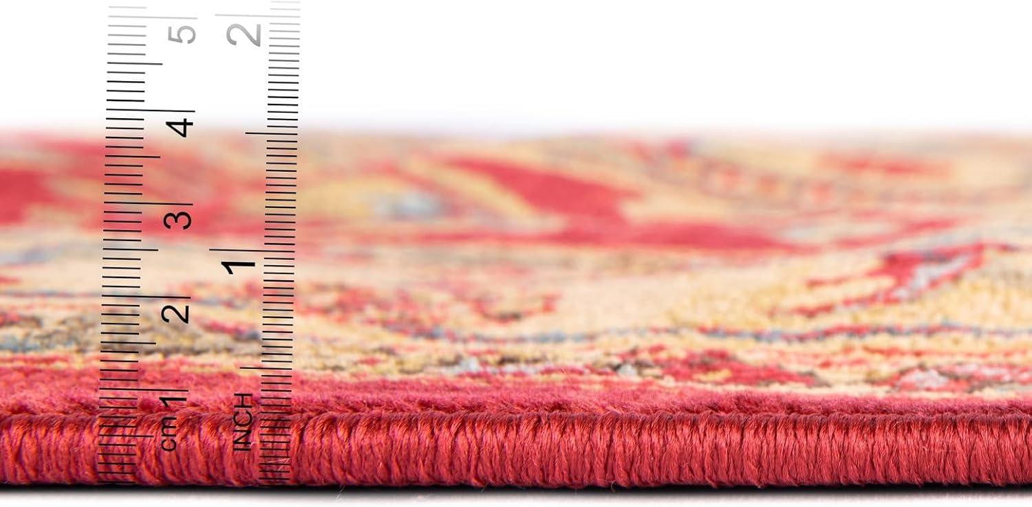 Unique Loom 8' 0 x 11' 0 Red Sahand Arsaces Area Rug