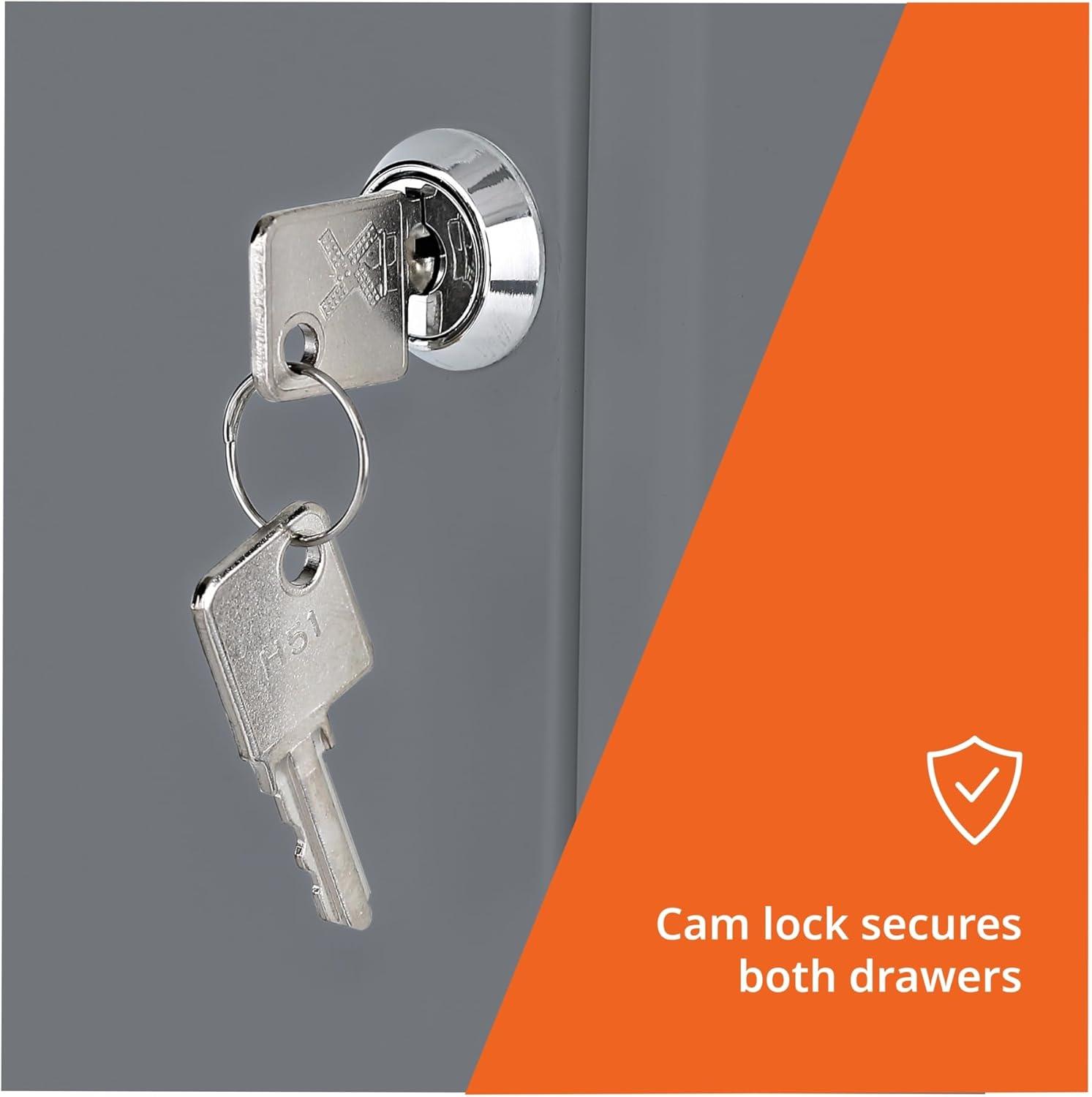 Lorell Soho 2-Drawer File Cabinet