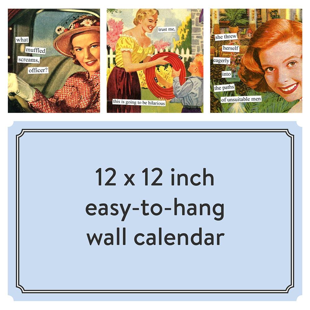Anne Taintor 2025 Vintage Humor Wall Calendar