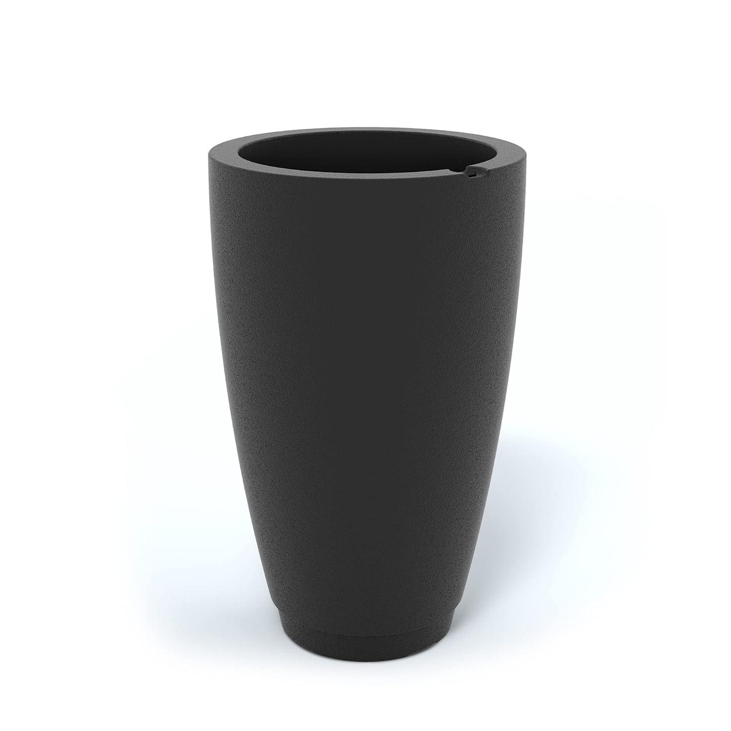 Mayne Inc. Caprio Tall Resin Pot Planter with Water Reservoir