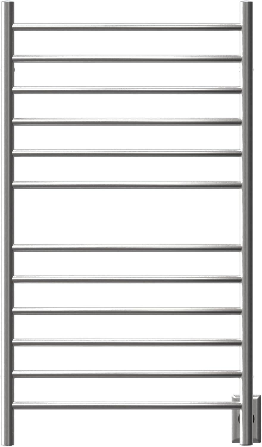 Radiant Large Curved Towel Warmer Hybrid Hardwired or Plug in