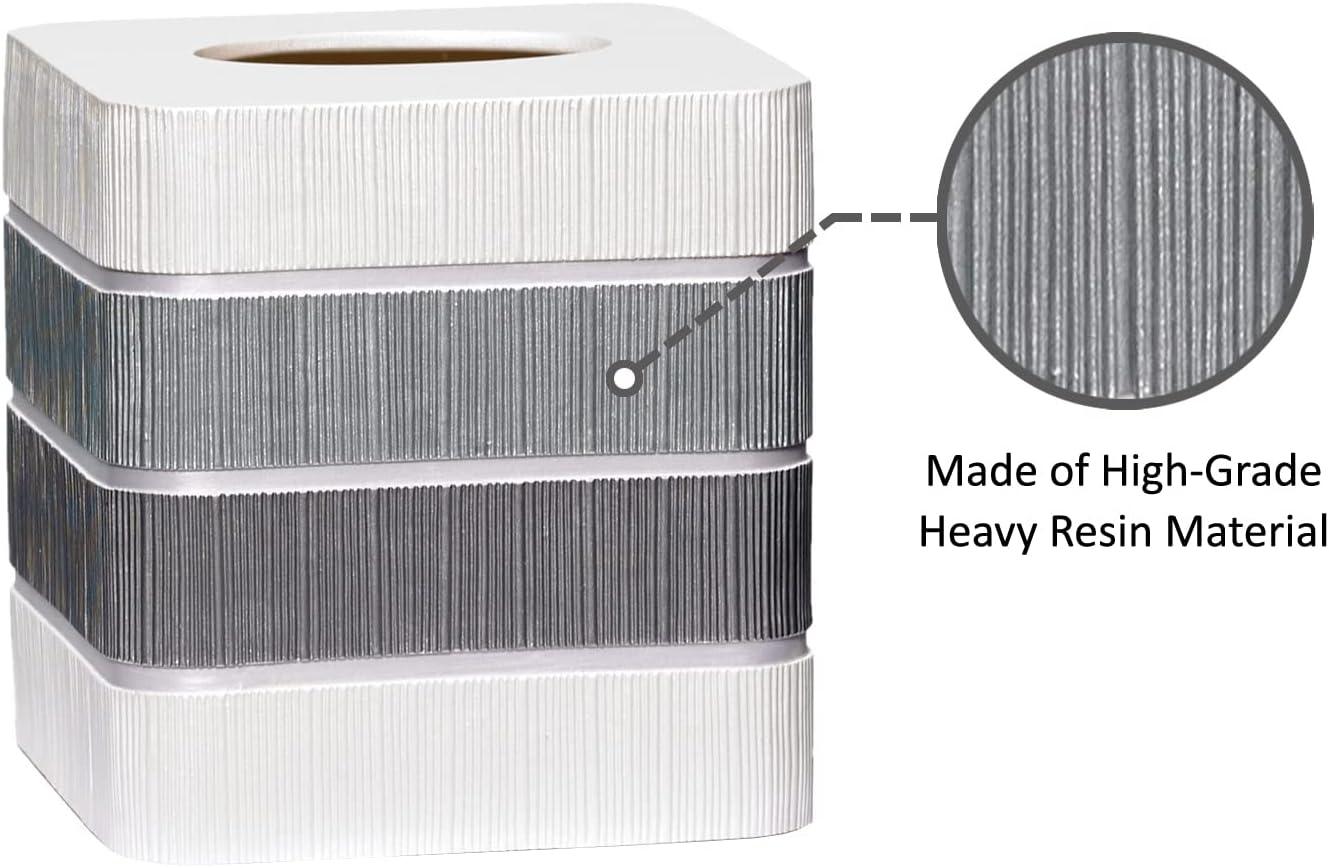 Popular Bath Modern LINE, Tissue Box, Grey