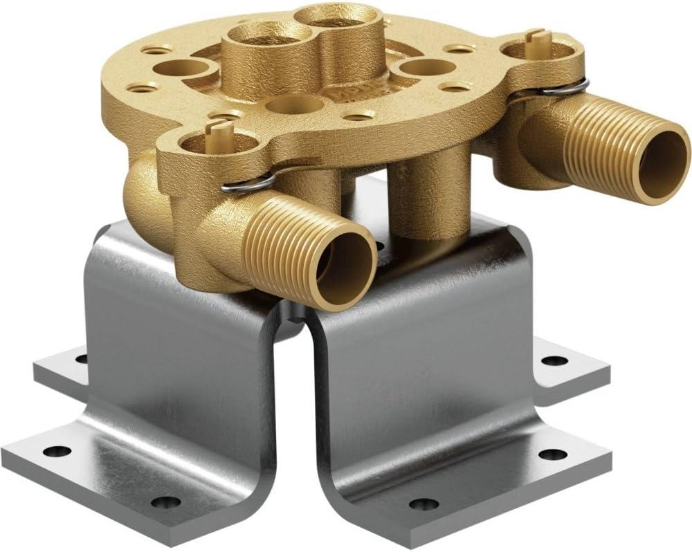 Arris Double Riser Tub Filler Concrete Mounting System