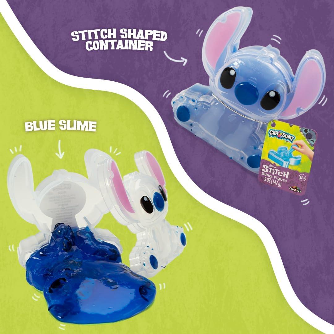 Cra-Z-Art's Cra-Z-Slimy Stitch Slime Toy, Character from Lilo & Stitch, Blue