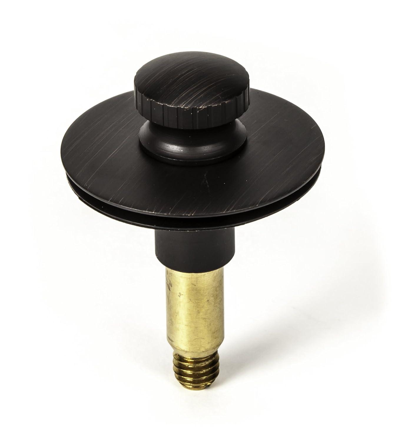 Universal Lift n Lock (Push Pull) Bath Tub/Bathtub Drain Stopper w/ 3/8" and 5/16" Fittings Oil Rubbed Bronze