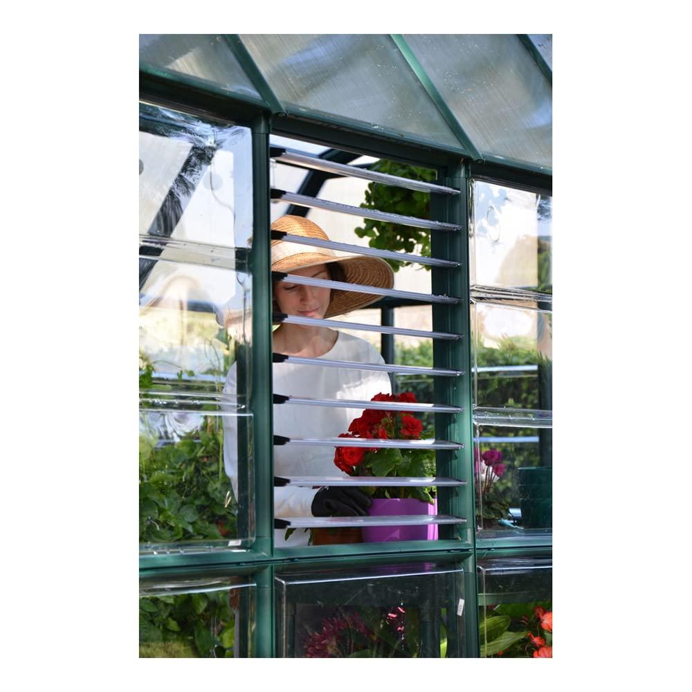 Canopia Palram - Canopia Prestige 2 Twin Wall 8' W Greenhouse with Starter Kit