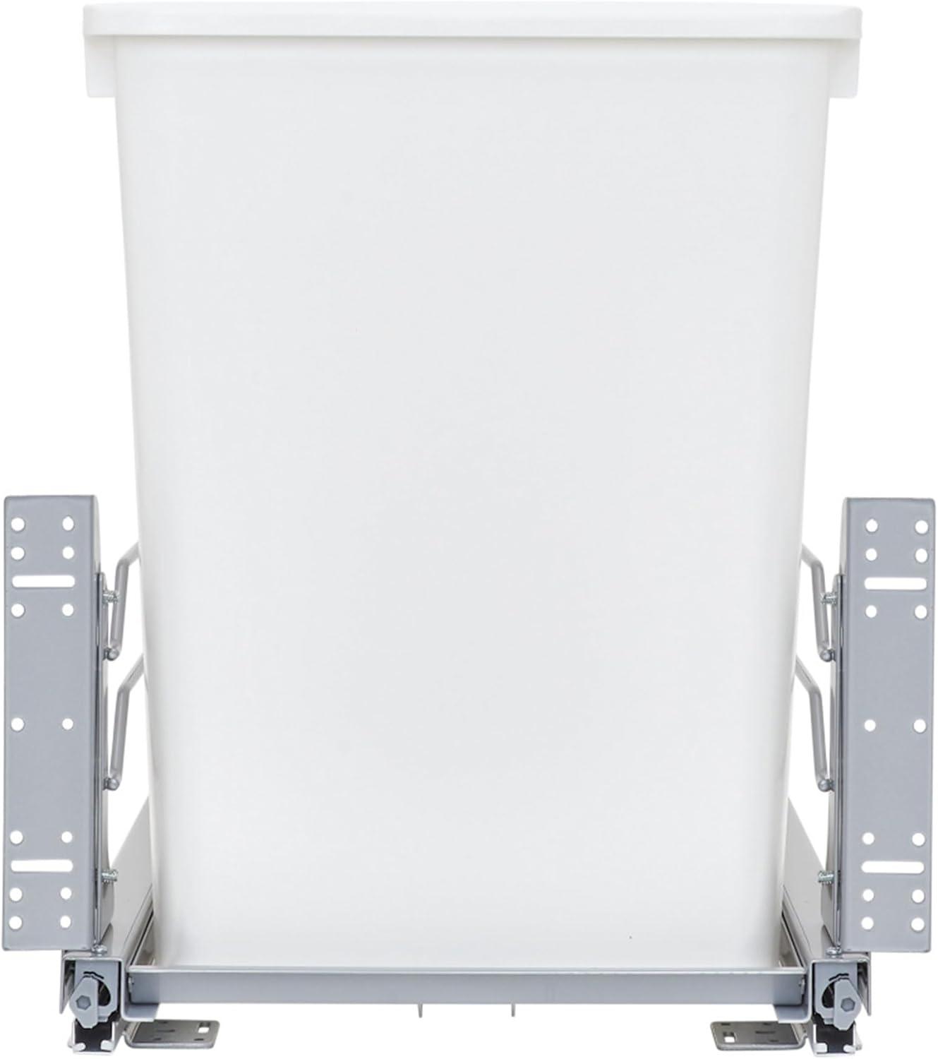 Rev-A-Shelf Double Pull Out Trash Can 35 Qt with Soft-Close