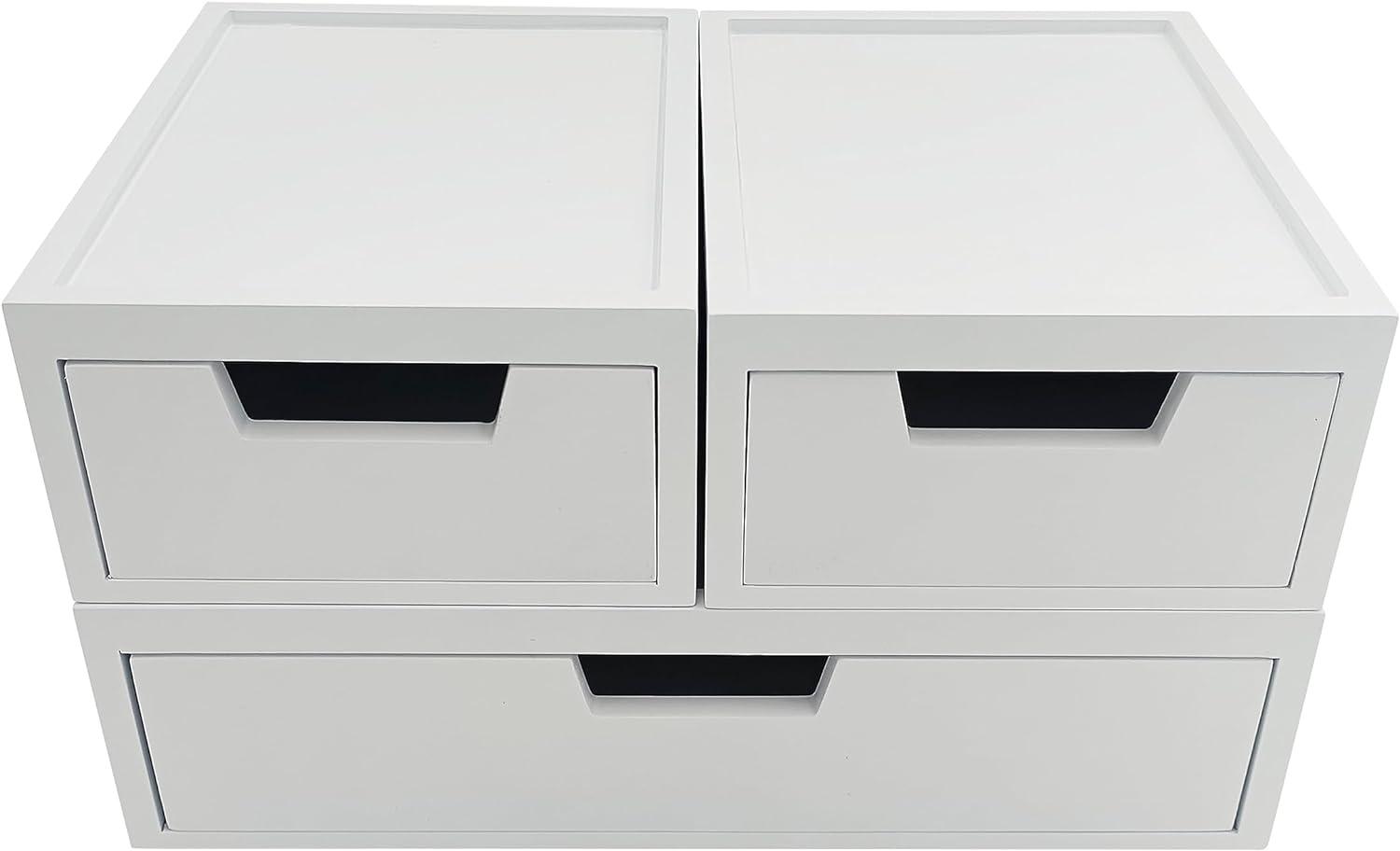 Martha Stewart Thomas Martha Stewart Wooden Storage Boxes With Pullout Drawers (Set of 2)