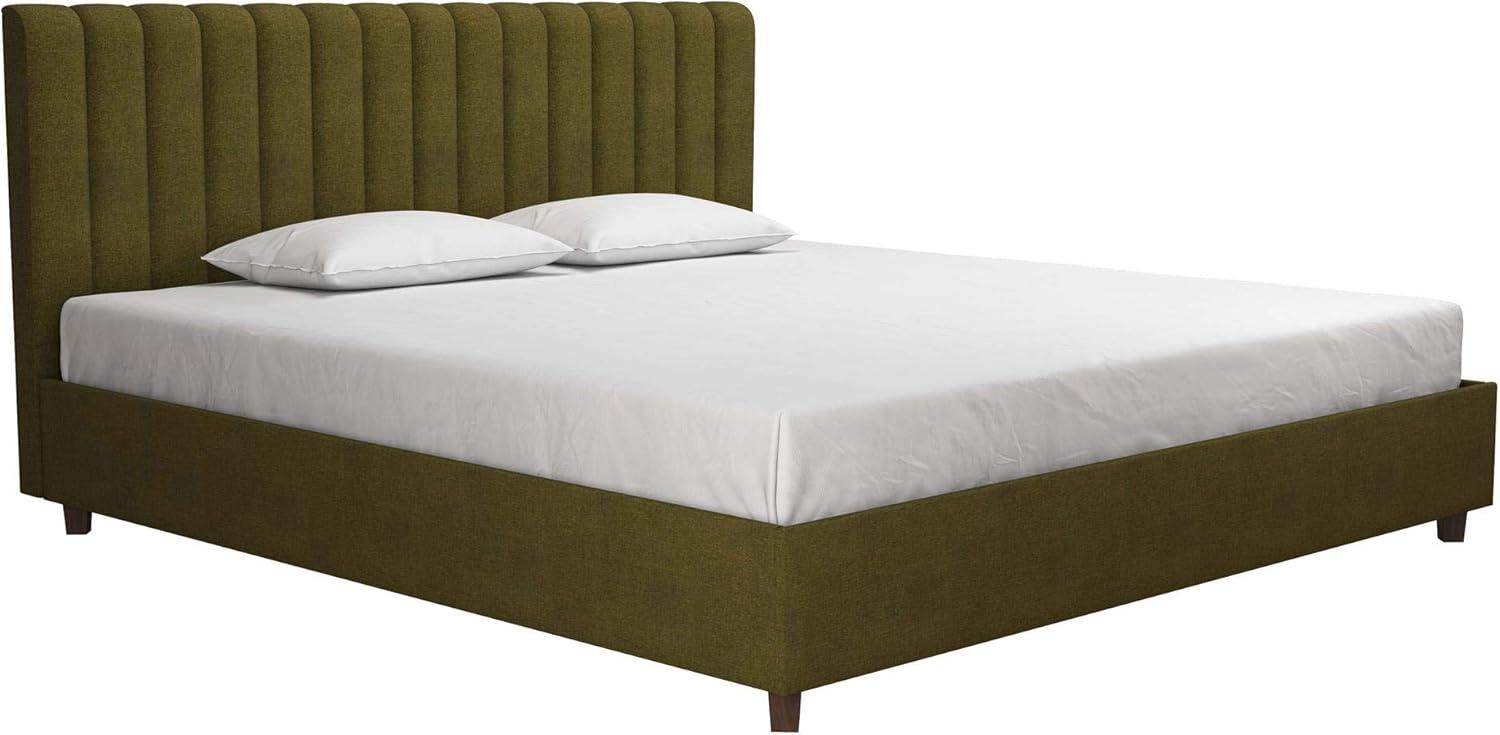 Brittany Tufted Upholstered Platform Bed