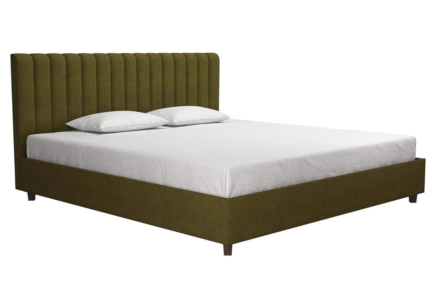 Brittany Tufted Upholstered Platform Bed