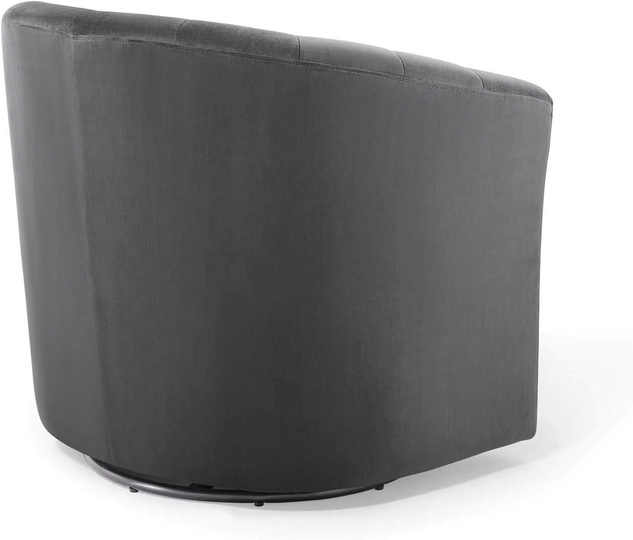 Modway Prospect Performance Velvet Swivel Armchair