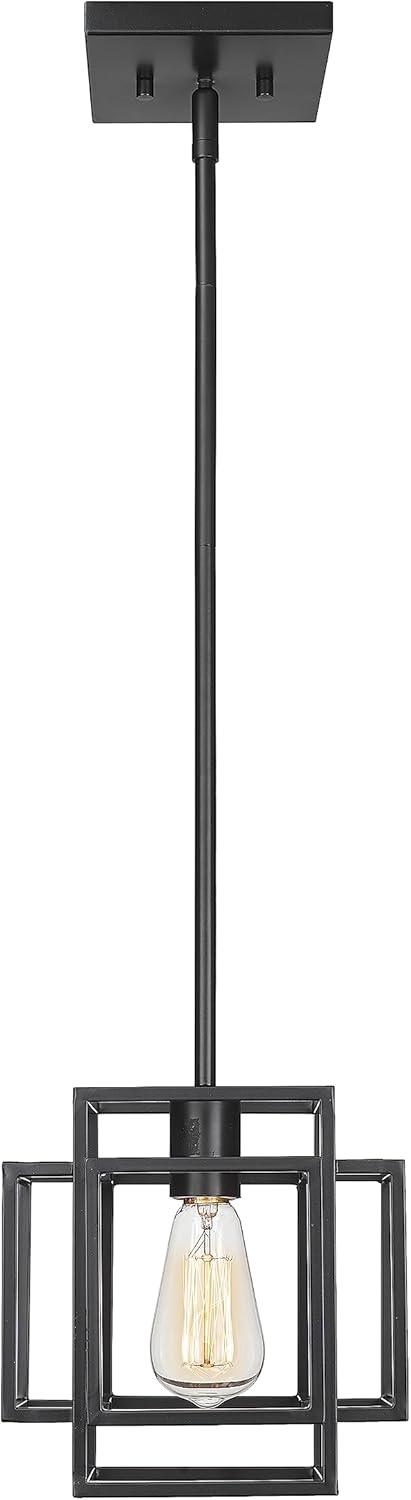 Z-Lite Titania 1 - Light Pendant in  Matte Black