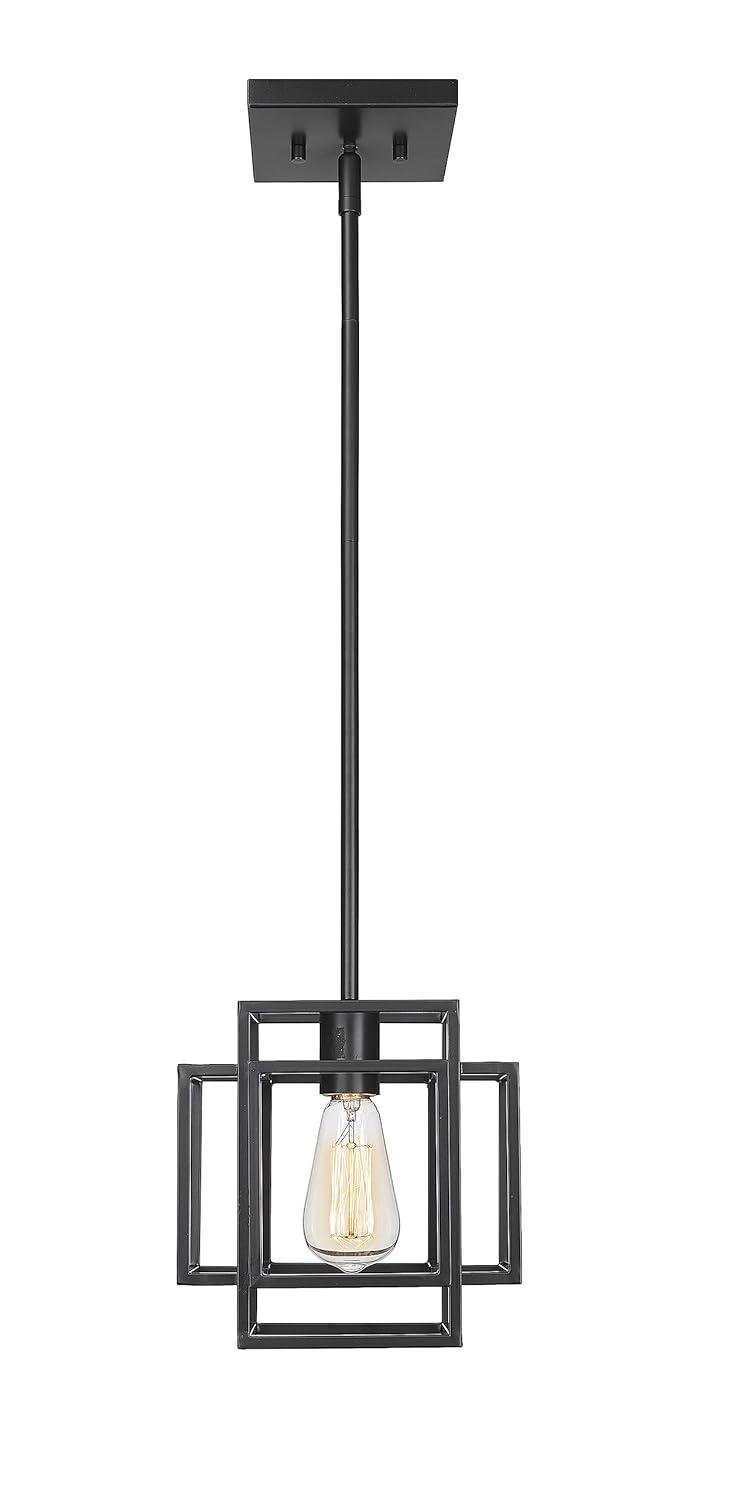 Z-Lite Titania 1 - Light Pendant in  Matte Black