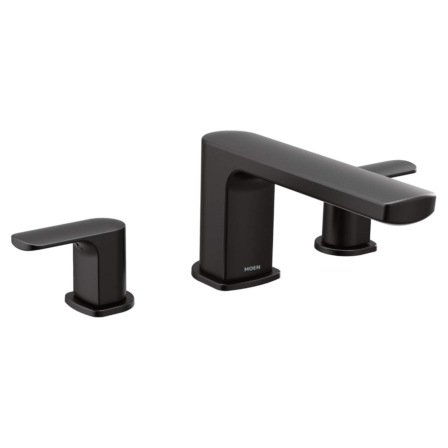 Rizon Double Handle Deck Mounted Roman Tub Faucet Trim