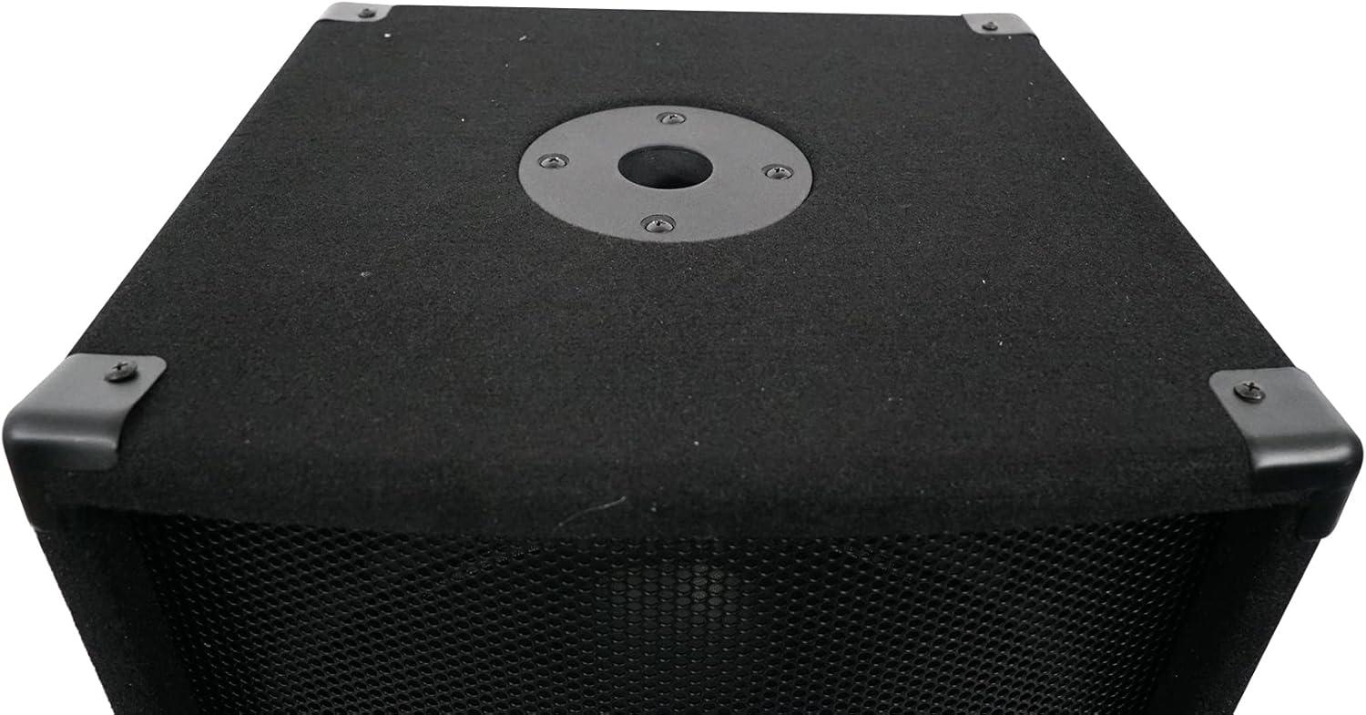 Rockville SBG1128 12" 600 Watt Passive Pro DJ Subwoofer, MDF Cabinet/Pole Mount