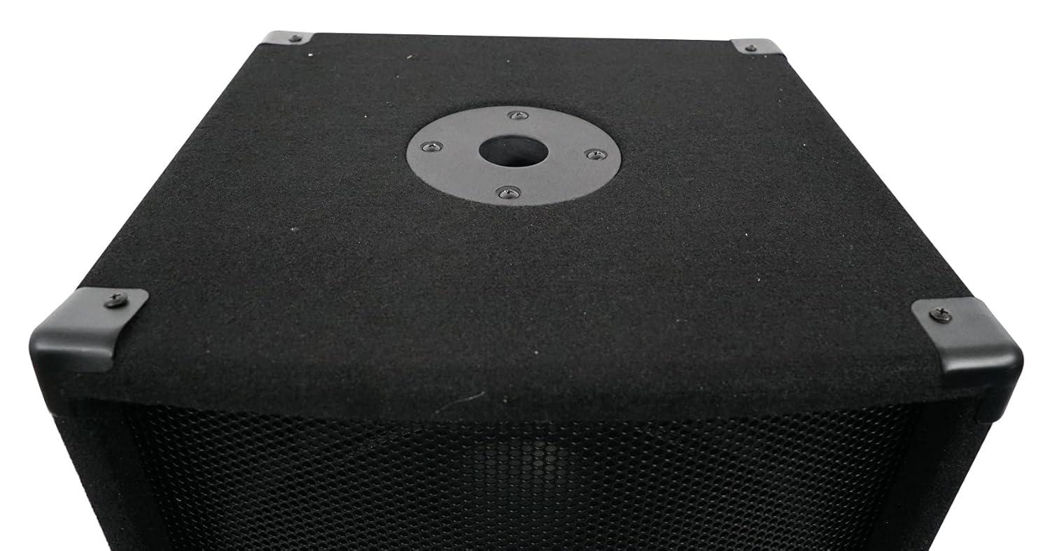 Rockville SBG1128 12" 600 Watt Passive Pro DJ Subwoofer, MDF Cabinet/Pole Mount