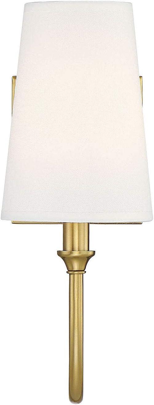 Savoy House Cameron 1 - Light Wall Light in  Warm Brass