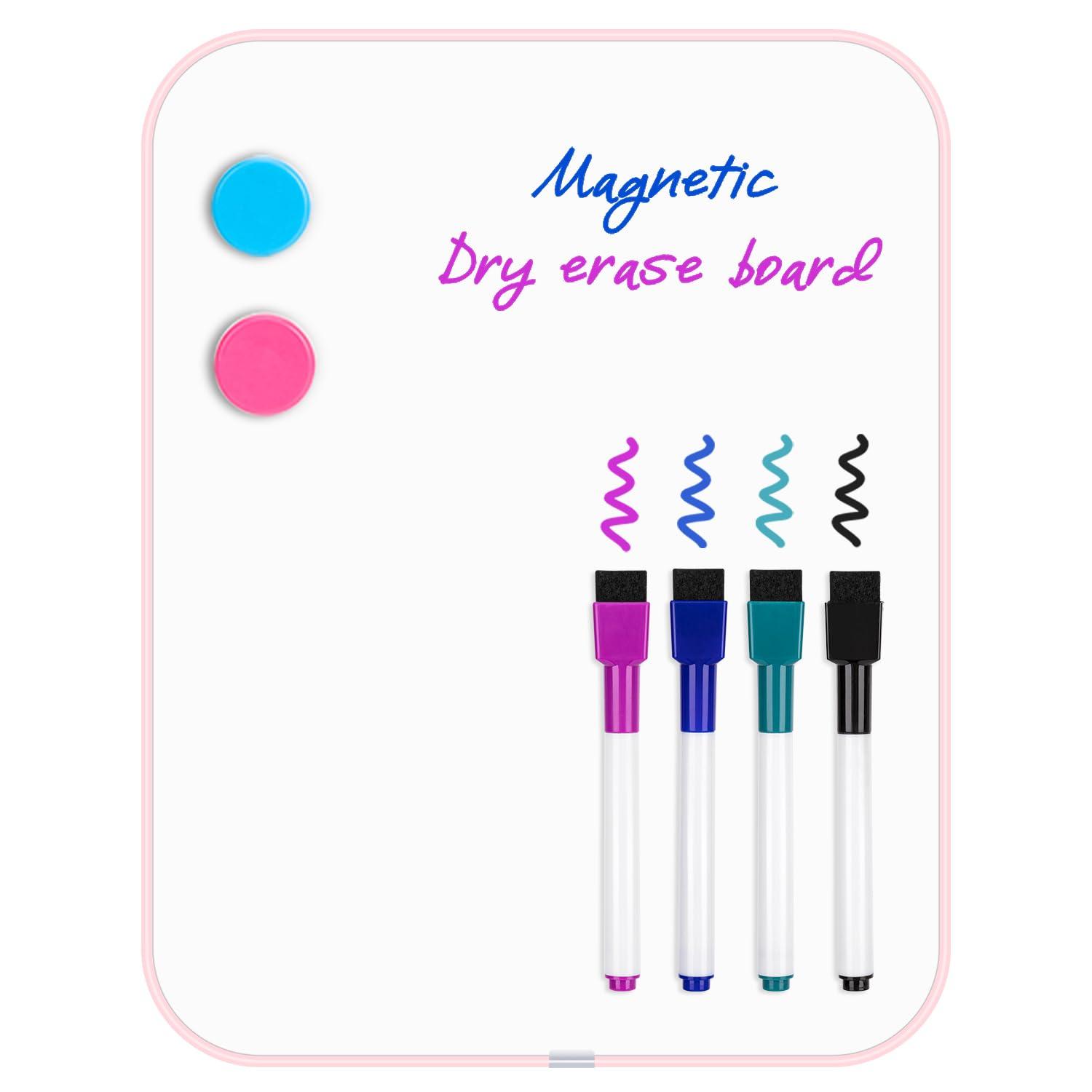 VUSIGN Small Dry Erase Whiteboard, 8.5 x 11 Inches White Board for Kids, Students, Fridge, Locker, Mini Dry Erase Board