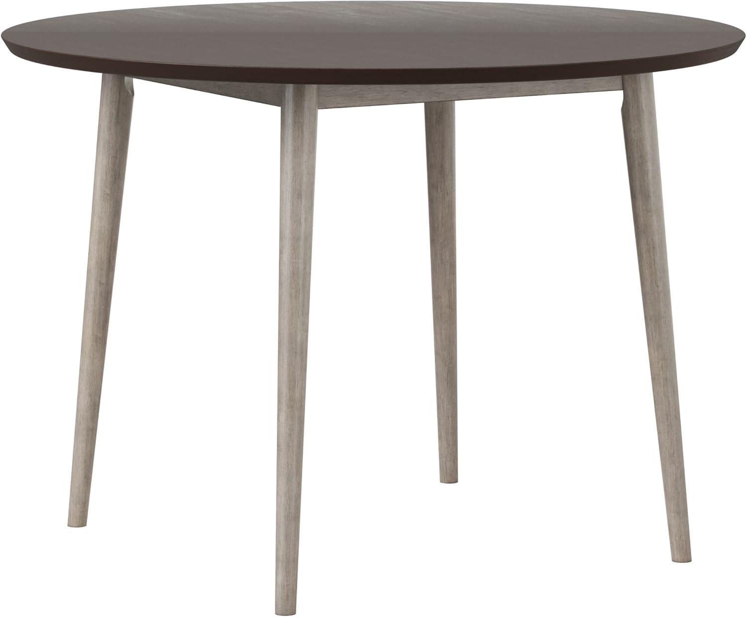 Hillsdale Furniture Emerson Wood Dining Bench Top in Gray Sheesham