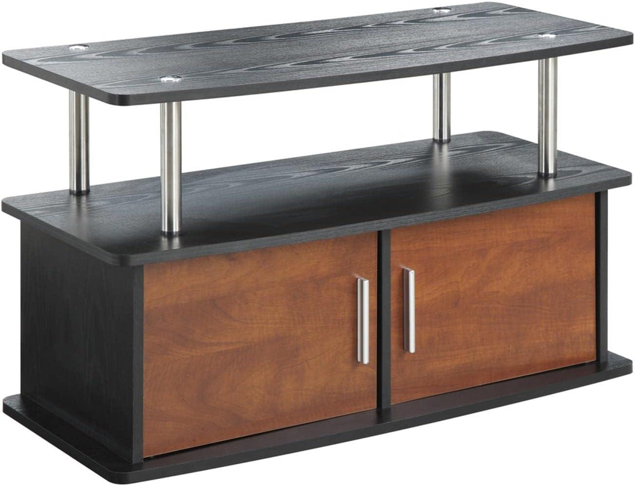 Convenience Concepts Designs2Go Deluxe 2 Door TV Stand with Cabinets