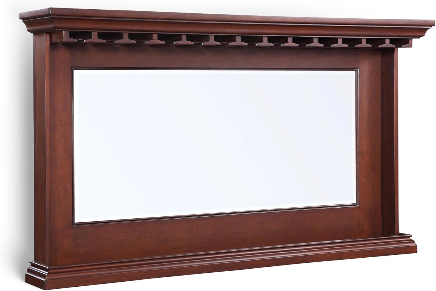 Hathaway Seville Back Bar Mirror - Walnut