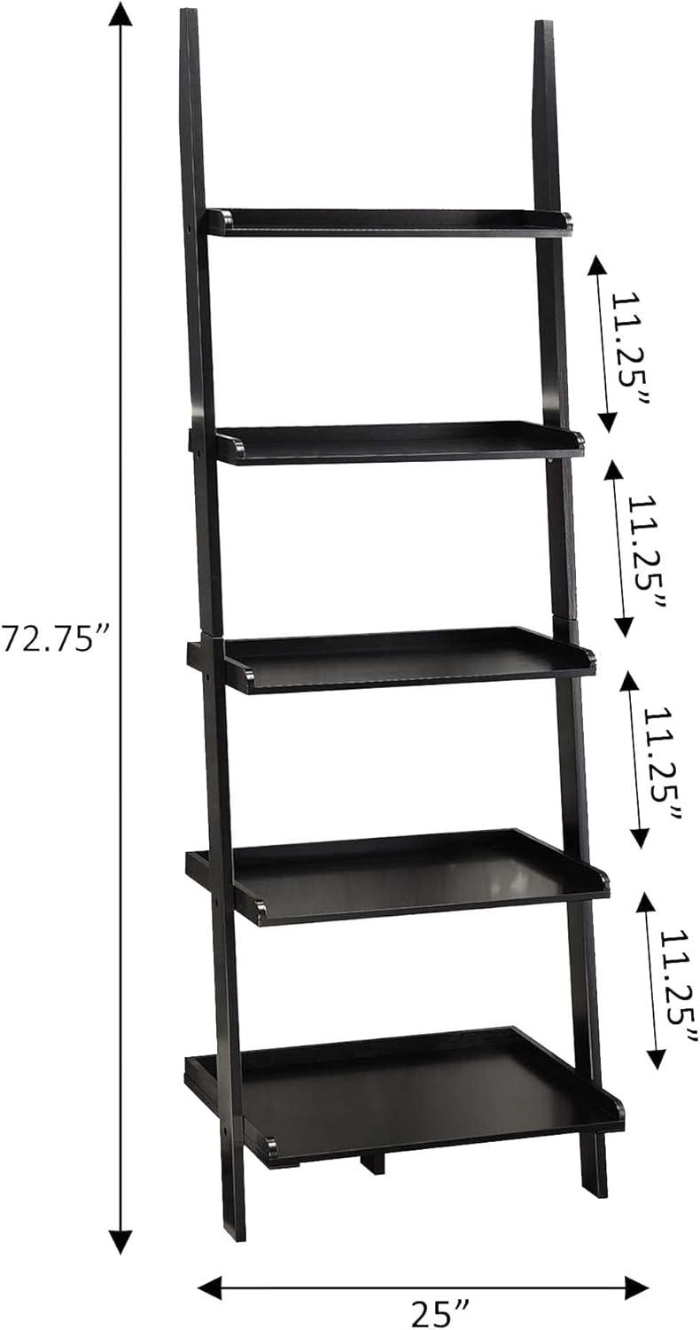 Convenience Concepts American Heritage Bookshelf Ladder-Finish:Yellow