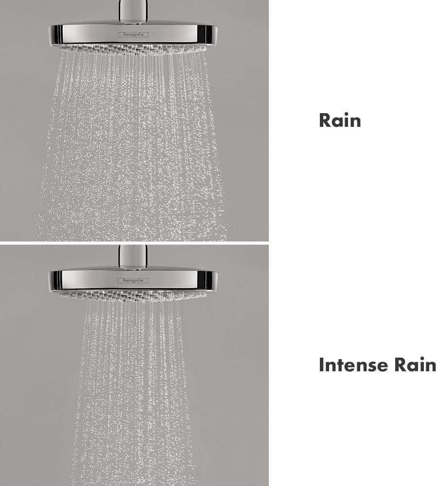 Croma S 180 2-Jet Rain Fixed Shower Head with Select