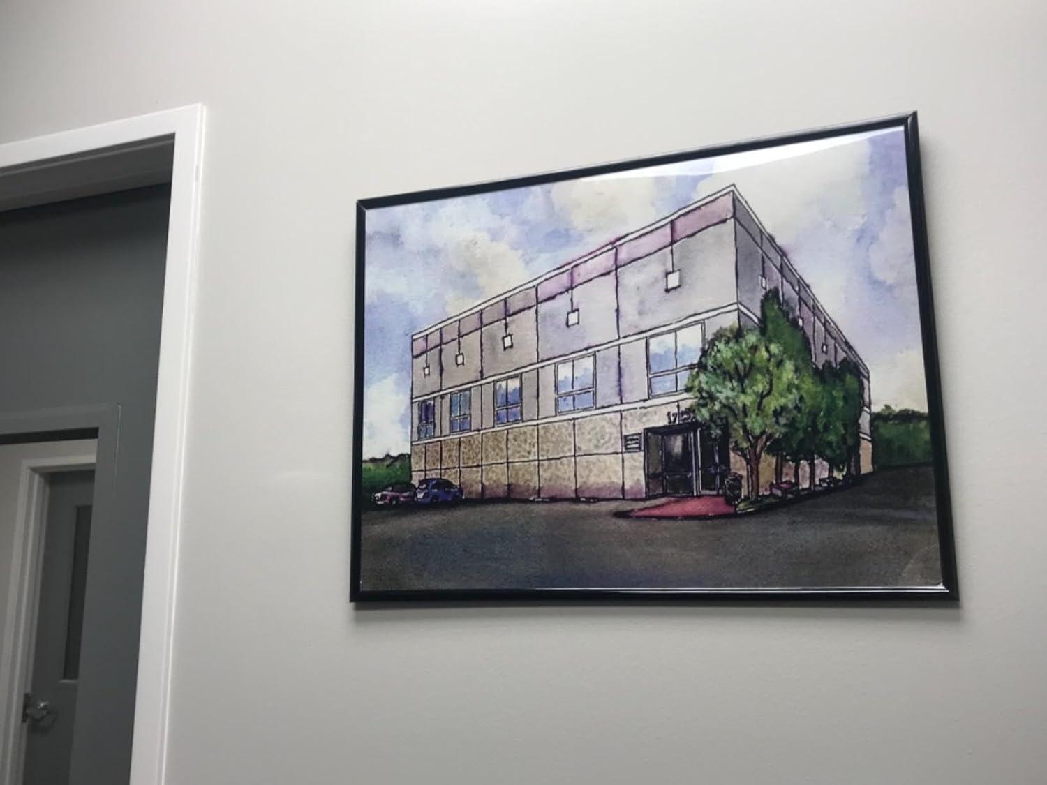 Pam Beesly Dunder Mifflin Watercolor Painting Poster 11 x 17