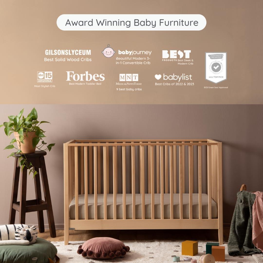 Lala Greenguard Gold Certified 3 -in-1 Convertible Crib