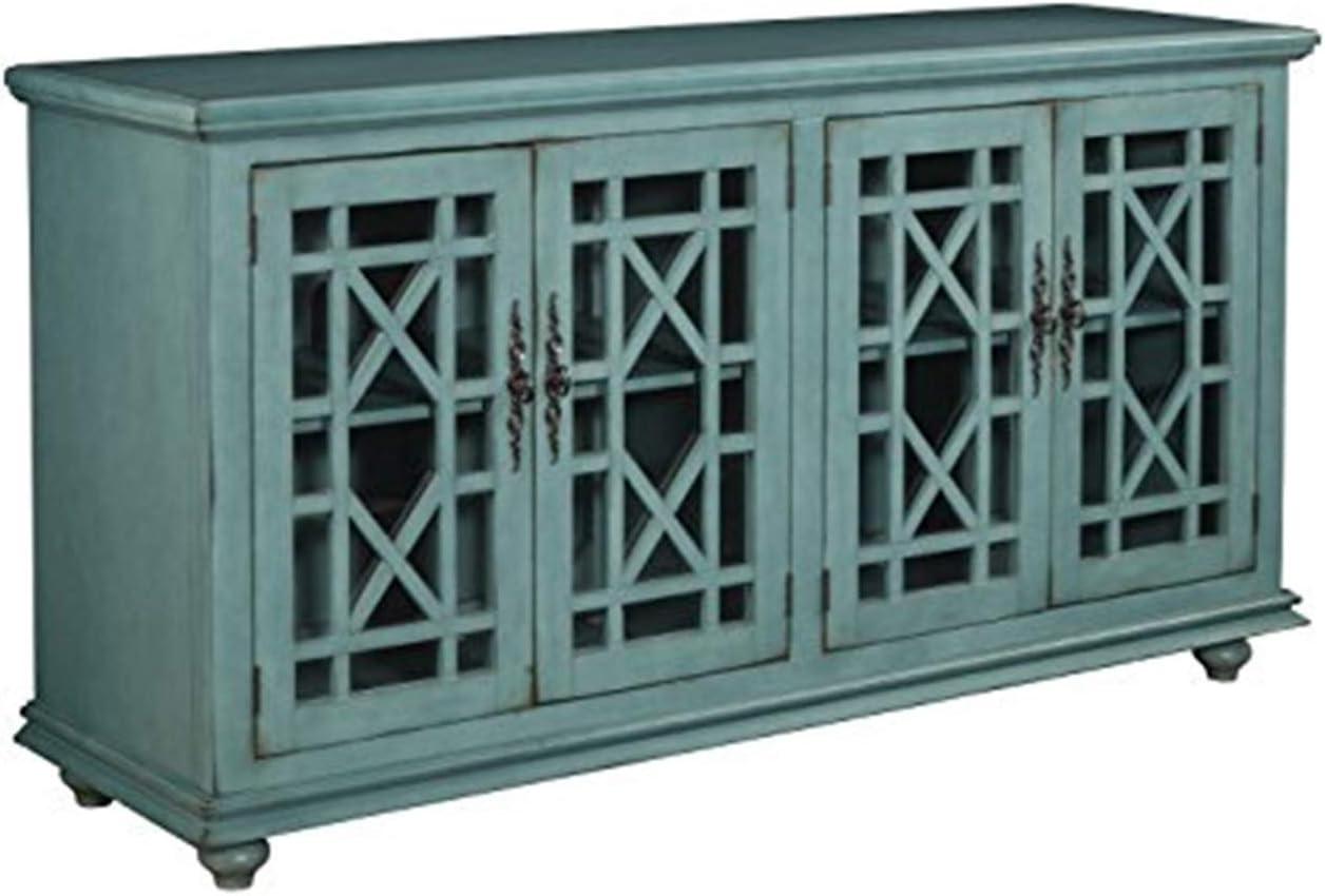 Martin Svensson Home Jules 63" TV Stand Teal Green Finish