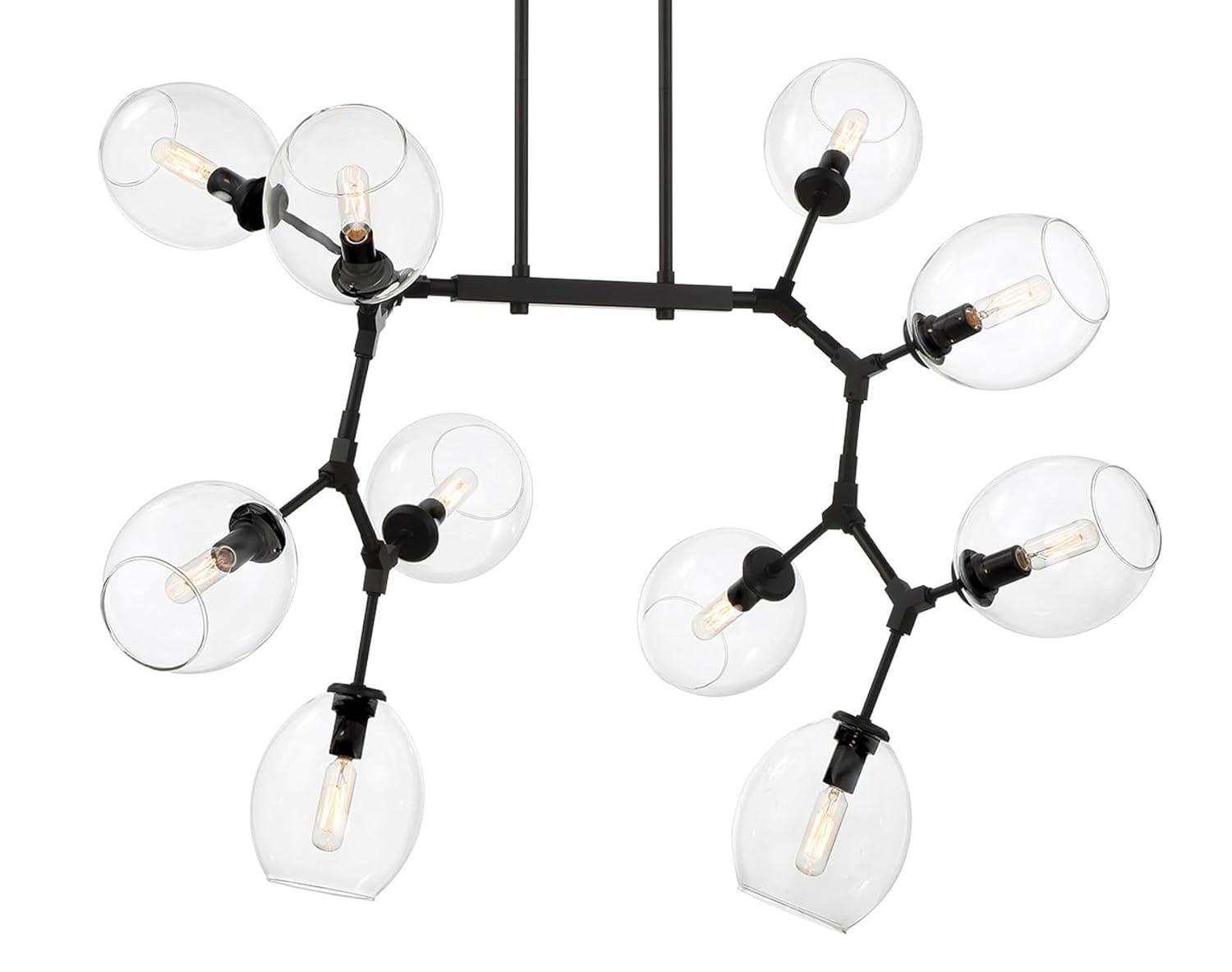 George Kovacs Lighting Nexpo 1 - Light Chandelier in  Matte Black